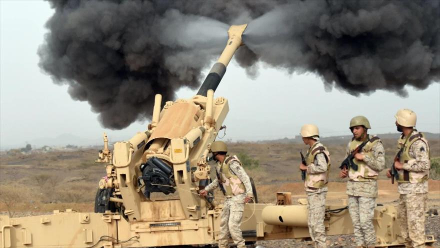 Fuerzas emiratíes respaldadas por Arabia Saudí en una operación militar contra Yemen, 20 de enero de 2019. (Foto: AFP)