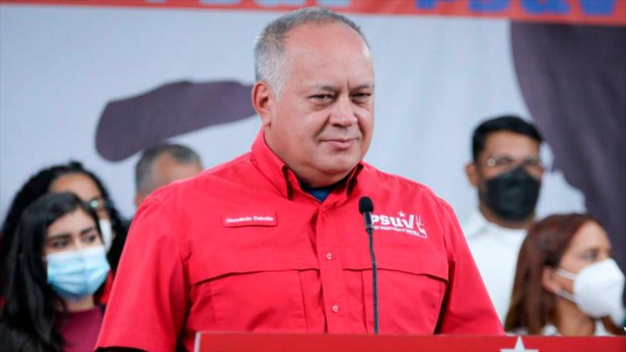 Primer vicepresidente del Partido Socialista Unido de Venezuela (PSUV), Diosdado Cabello.