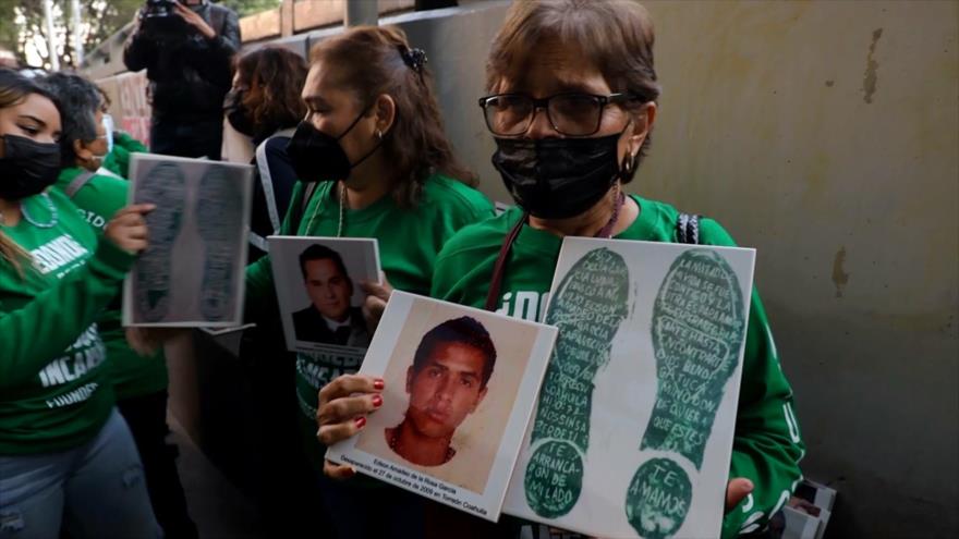 Madres y familiares de desaparecidos exigen justicia en México