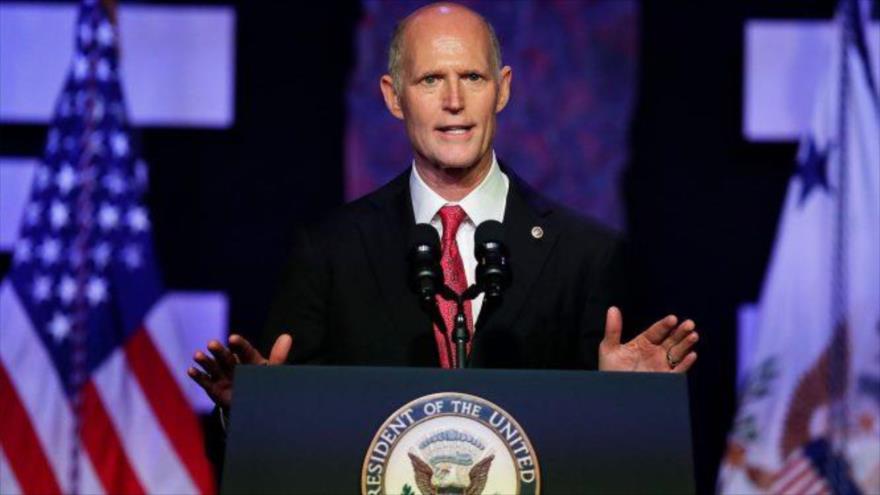 Rick Scott, senador republicano de EE.UU. por el estado de Florida.