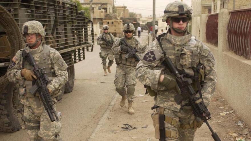 Fuerzas militares de Estados Unidos en las calles de Irak. (Foto: AP)
