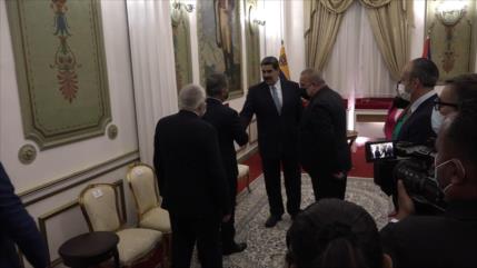 Maduro recibe al primer ministro de Cuba, Manuel Marrero