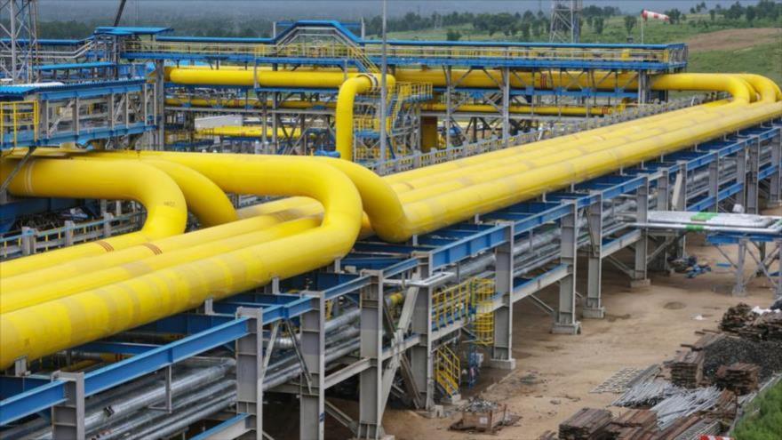 Los sistemas de la compañía estatal de gas ruso Gazprom.
