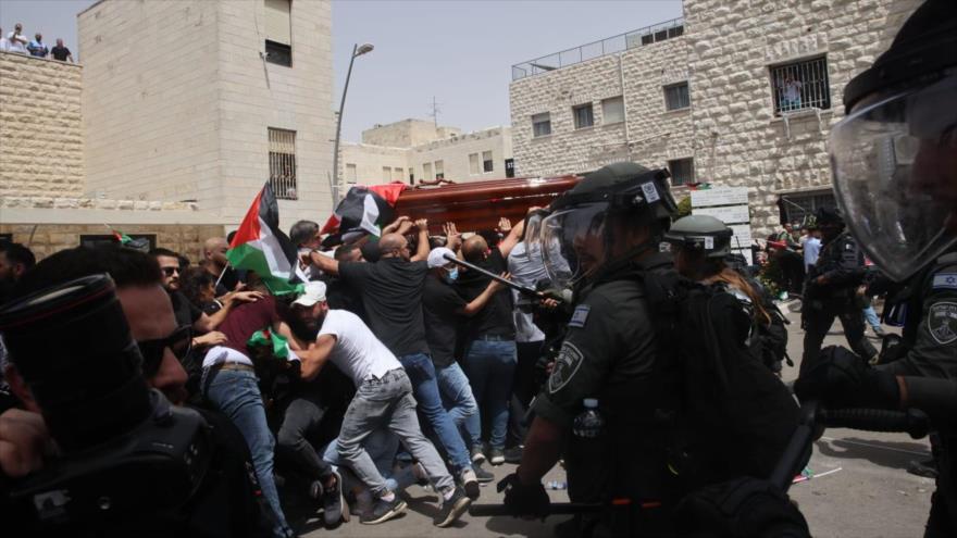 ‘Represión en funeral de Abu Akleh muestra inhumanidad de Israel’