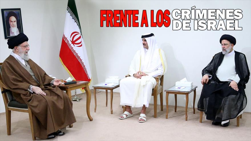 Líder de Irán y emir de Catar abordan asuntos regionales | Detrás de la Razón 