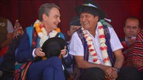 Zapatero destaca la democracia que se vive en Bolivia