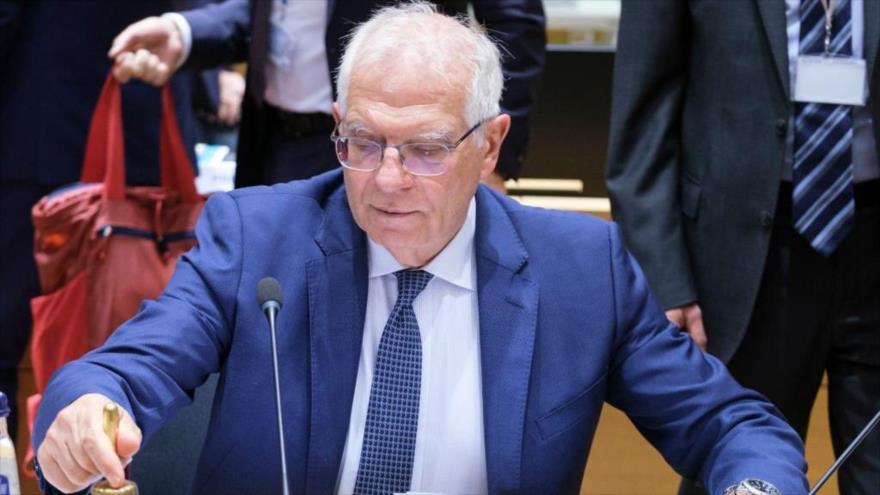 Jefe de la Diplomacia de la UE, Josep Borrell, en una reunión del bloque, en Bruselas, Bélgica, 16 de mayo de 2022. (Foto: Getty Images) 
