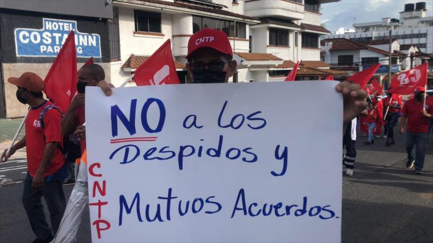  Protestan en Panamá por los altos costos de la canasta básica