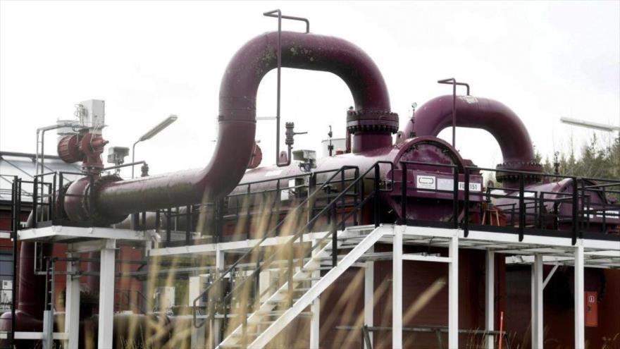 Tuberías de gas en Gasum, Imatra, Finlandia, 12 de mayo de 2022. (Foto: AFP)