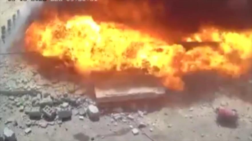 Vídeo: Gran explosión destruye una gasolinera en Arabia Saudí