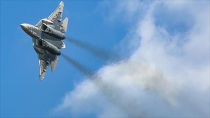 Rusia usa cazabombarderos Su-57 en operación militar en Ucrania