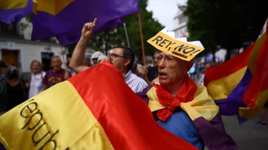 Protestan contra la impunidad del rey Juan Carlos I en España
