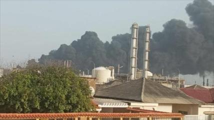  Se registra incendio en refinería de Cardón en norte de Venezuela 