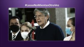 Popularidad de Lasso cae en picada en Ecuador | Etiquetaje