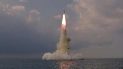 Fotos: Corea del Norte lanza dos “misiles de crucero estratégicos”