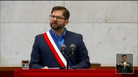 Boric presenta su primera cuenta pública ante el Congreso en Chile
