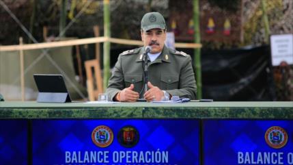 Maduro: lo único que entra en Venezuela desde Colombia es terrorismo
