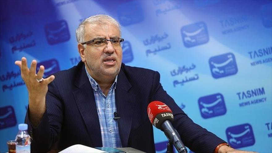 El ministro de Petróleo de Irán, Yavad Oyi, durante una entrevista con la agencia de noticias local Tasnim.