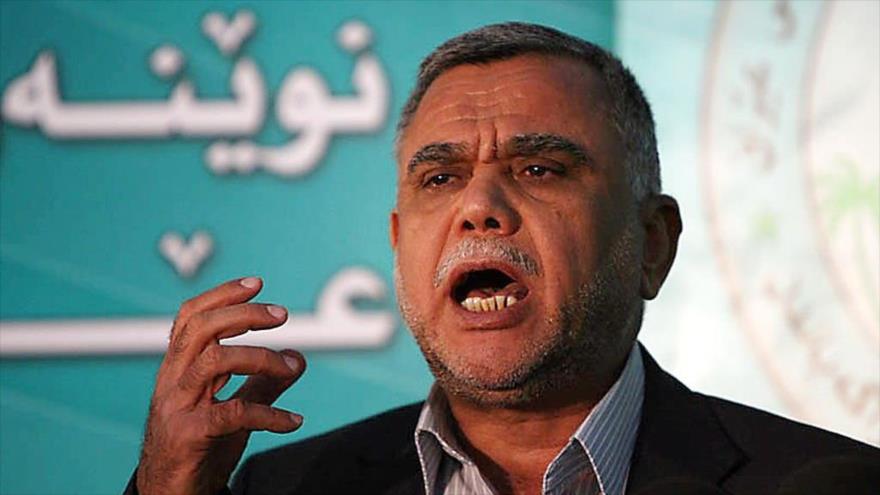 El líder de la coalición iraquí Al-Fatah, Hadi al-Ameri. (Foto: AFP)