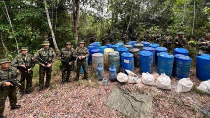 FANB destruye 50 kilos de pólvora de narcotraficantes colombianos