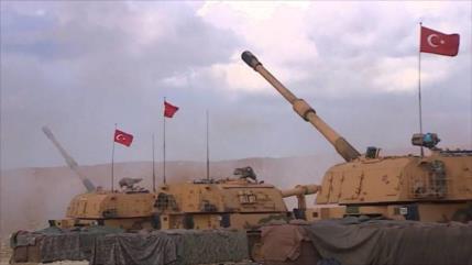 Ataque de Turquía deja seis soldados sirios heridos en Al-Hasaka