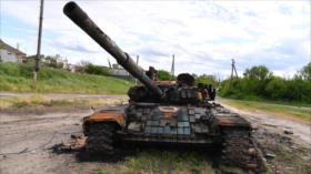 Rusia destruye en Kiev tanques T-72 que Ucrania recibió de Europa