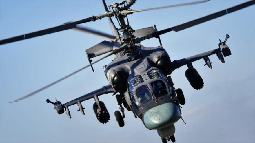Vídeo: Helicópteros rusos eliminan a fuerzas terrestres de Ucrania | HISPANTV