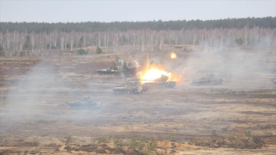 ‘Bielorrusia prueba disposición para combate cerca de Ucrania’ | HISPANTV