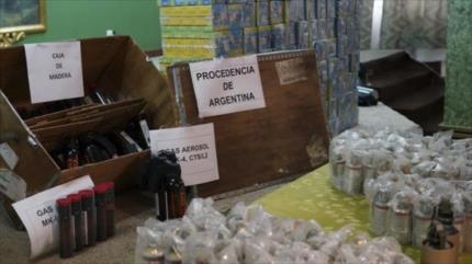 Hallan en Bolivia armas enviadas por Macri al régimen de Añez