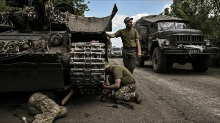 Rusia: Fuerzas Armadas de Ucrania esconden armas en silos de grano
