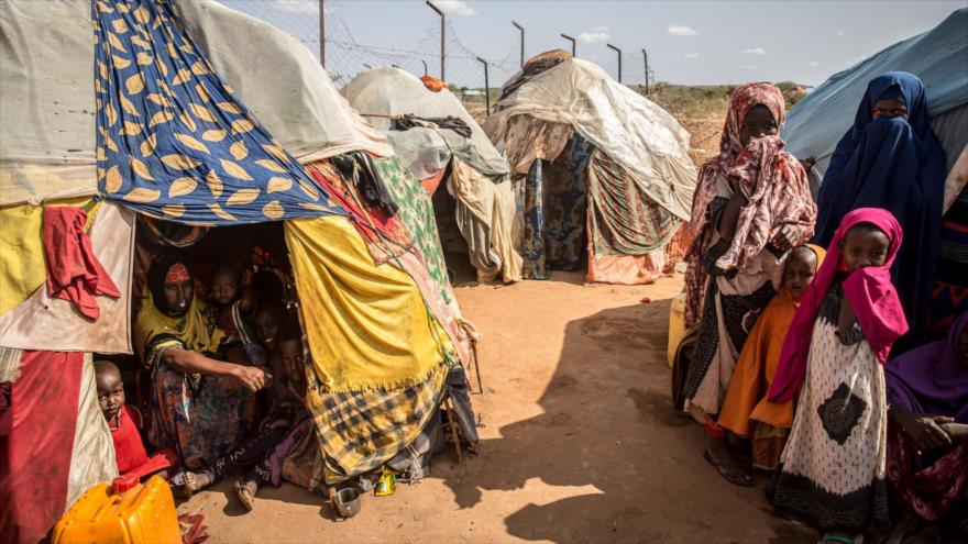 Un campo de desplazados en Dolow, Somalia, 13 de abril de 2022. (Foto: Getty Images)
