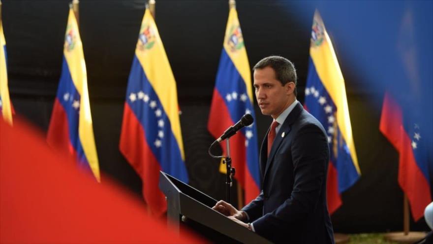 Líder de oposición venezolana Juan Guaidó, en Caracas, Venezuela, 23 de enero de 2022. (Foto: Getty Images)