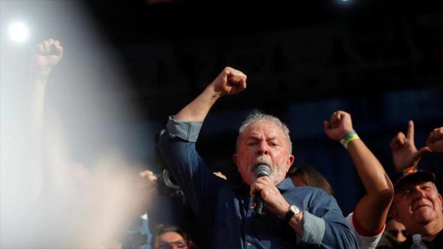 El expresidente de Brasil, Luiz Inácio Lula da Silva, participa en un evento en Sao Paulo, 1 de mayo de 2022. (Foto: Reuters)