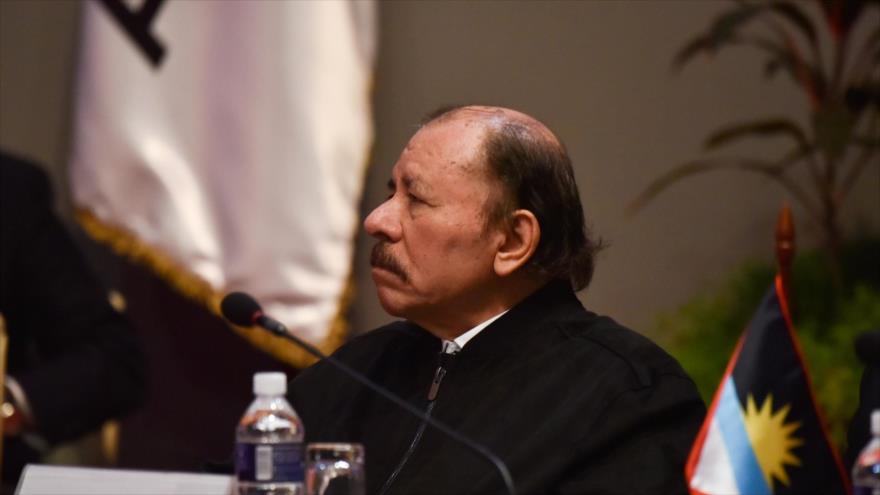 El presidente de Nicaragua, Daniel Ortega.
