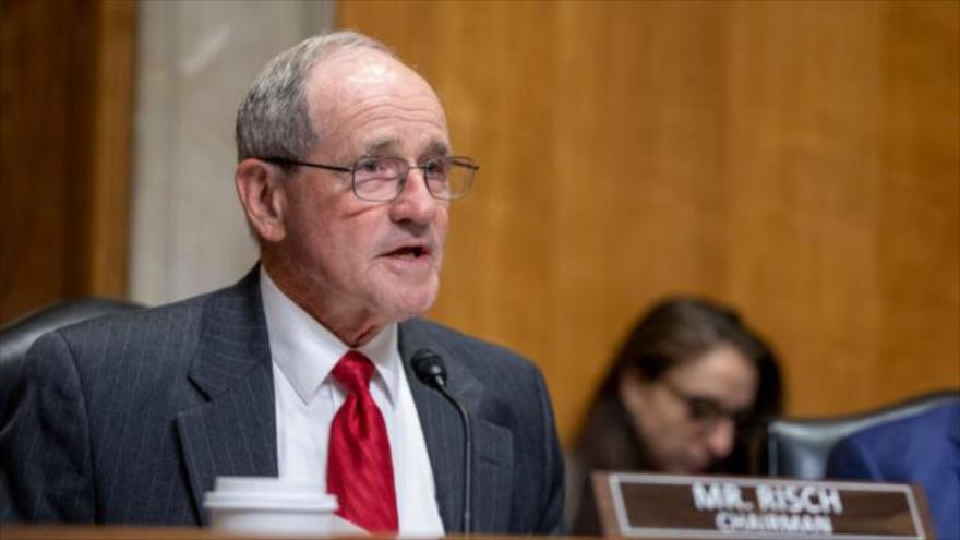 El miembro destacado del Comité de Relaciones Exteriores del Senado estadounidense, Jim Risch.