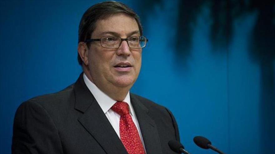 El ministro de Asuntos Exteriores de Cuba, Bruno Rodríguez Parrilla.
