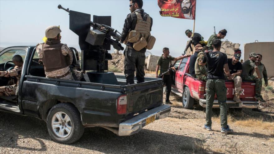 Fuerzas de Al-Hashad Al-Shabi en una operación antiterrorista en Hawija, Irak, 24 de septiembre de 2017. (Foto: Getty Images)