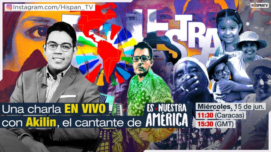 HispanTV entrevista a Akilin, cantante que llama a latinos a unirse