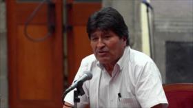 Morales denuncia campaña de guerra sucia contra Gobierno de Arce