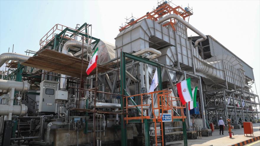 Instalaciones de un complejo petroquímico en el sur de Irán
