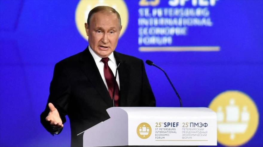 Putin proclama el fin de la hegemonía occidental liderada por EEUU