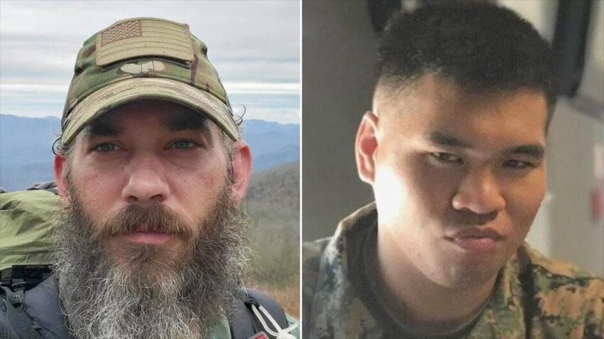 Alexander J. Drueke (izda,) y Andy Tai Huynh, dos mercenarios estadounidenses desaparecidos en Ucrania.