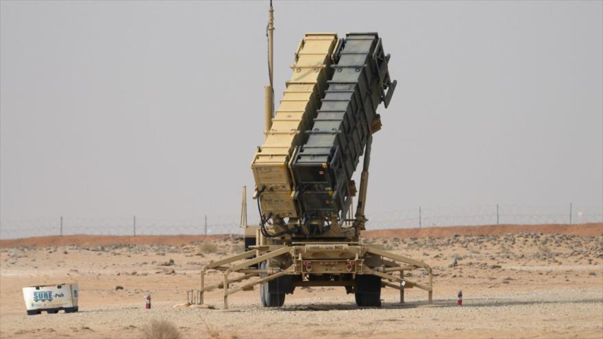 Una batería de misiles Patriot cerca de la base aérea Prince Sultan, 20 de febrero de 2020. (Foto: AFP)