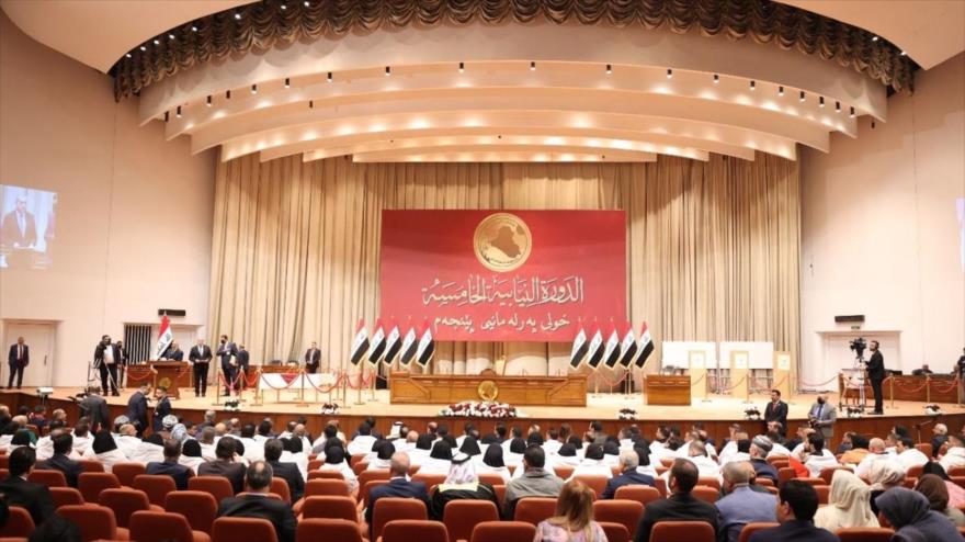 Sesión plenaria del Parlamento de Irak, Bagdad, 9 de enero de 2022. (Foto: Anadolu)