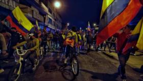 Protesta de indígenas sigue en 8.º día; Lasso teme destitución