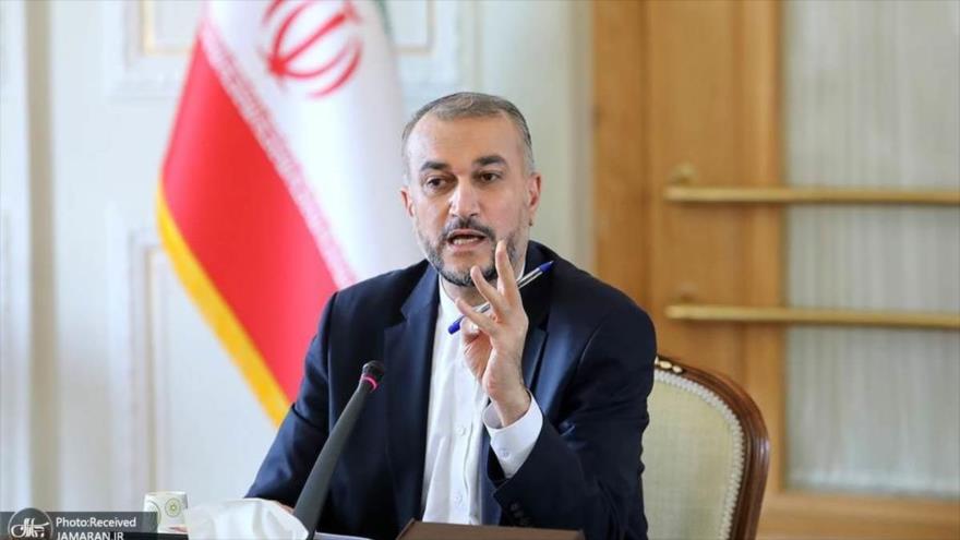 Ministro iraní de Asuntos Exteriores, Hosein Amir Abdolahian.