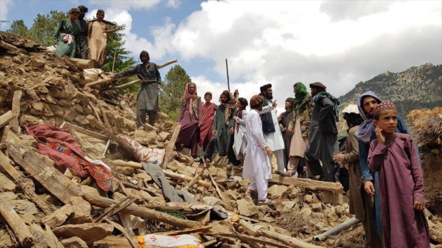 EEUU se niega a liberar el dinero de Afganistán devastado por sismo