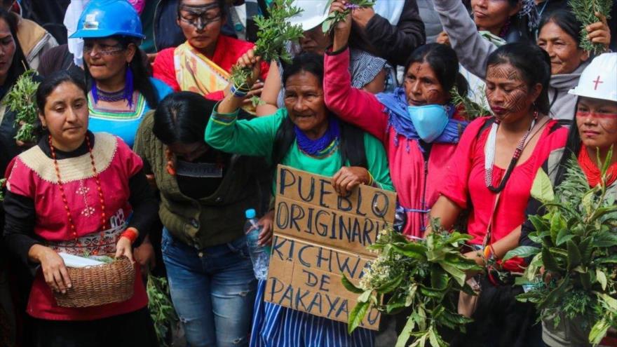 ‘Marchas continuarán en Ecuador mientras no se resuelvan problemas’ | HISPANTV