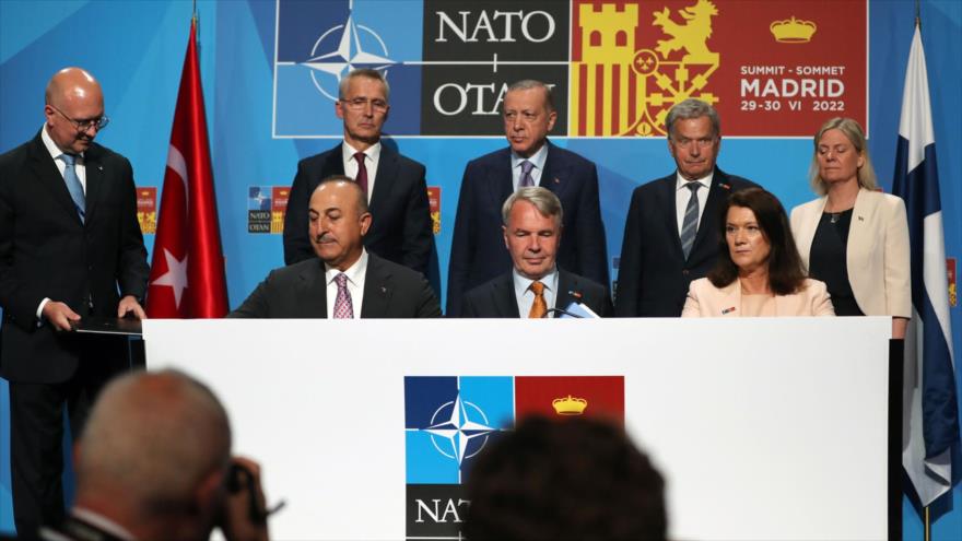 Turquía acepta respaldar ingreso de Suecia y Finlandia a la OTAN | HISPANTV