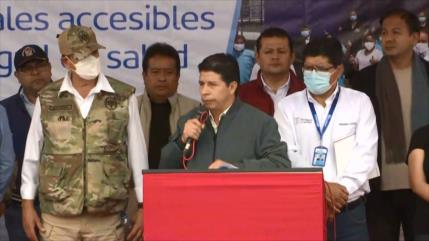 Pedro Castillo pide al Congreso trabajar juntos ante crisis